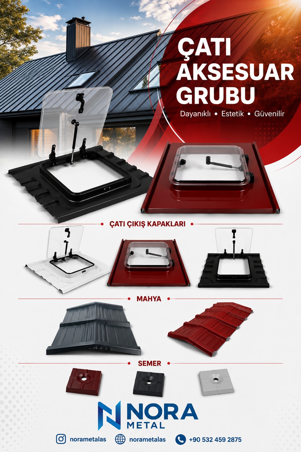 ÇATI ÇIKIŞ KAPAĞI