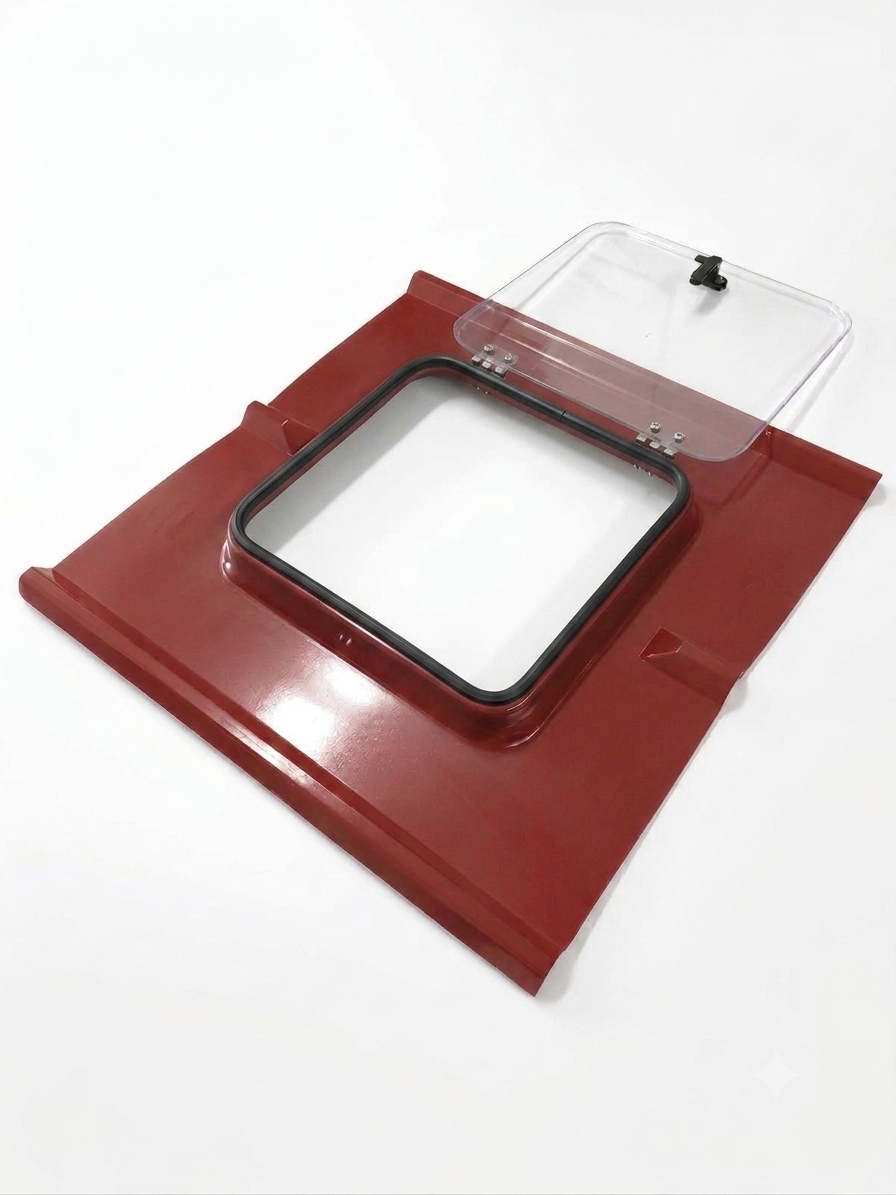 3009 3 Hatve Panel Polikarbon Çatı Çıkış Kapağı